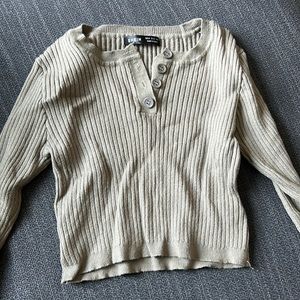 Shein longsleeve crop top